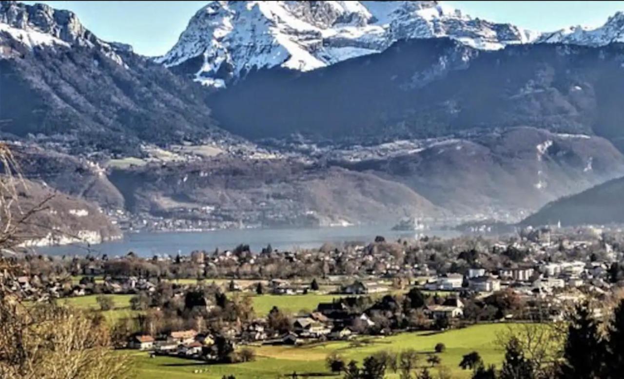 Quiet Studio In A House In Sevrier Annecy Lake Very Close To The Lake Kültér fotó